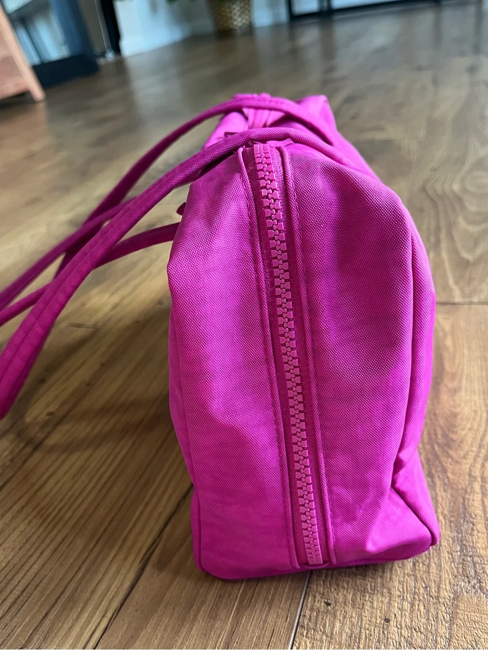 BAGGU Deep Fuchsia Bowler Bag BNWT - Picture 4 of 15